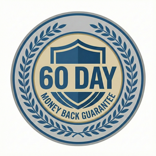 60 Day Money-Back Guarantee